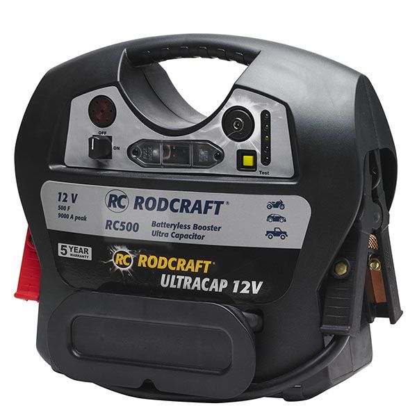 Rodcraft Starthilfe-Booster für die Werkstatt und die Pannenhilfe unterwegs