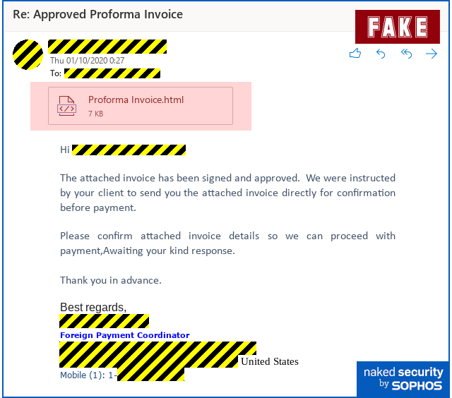 Phishing-Mails 2.0 sind auch ohne Link gefährlich